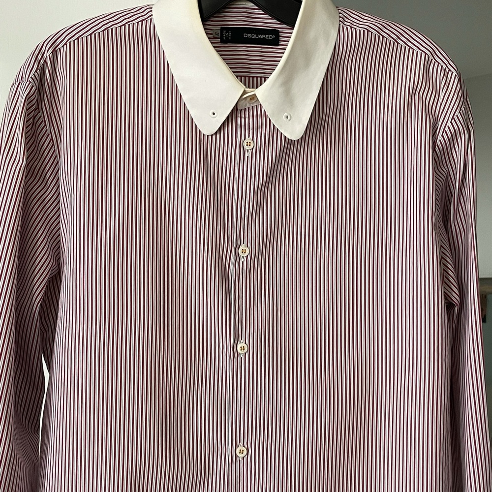 DSquared2 Business Pin Collar Shirt